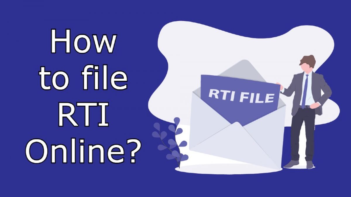 how to file RTI online